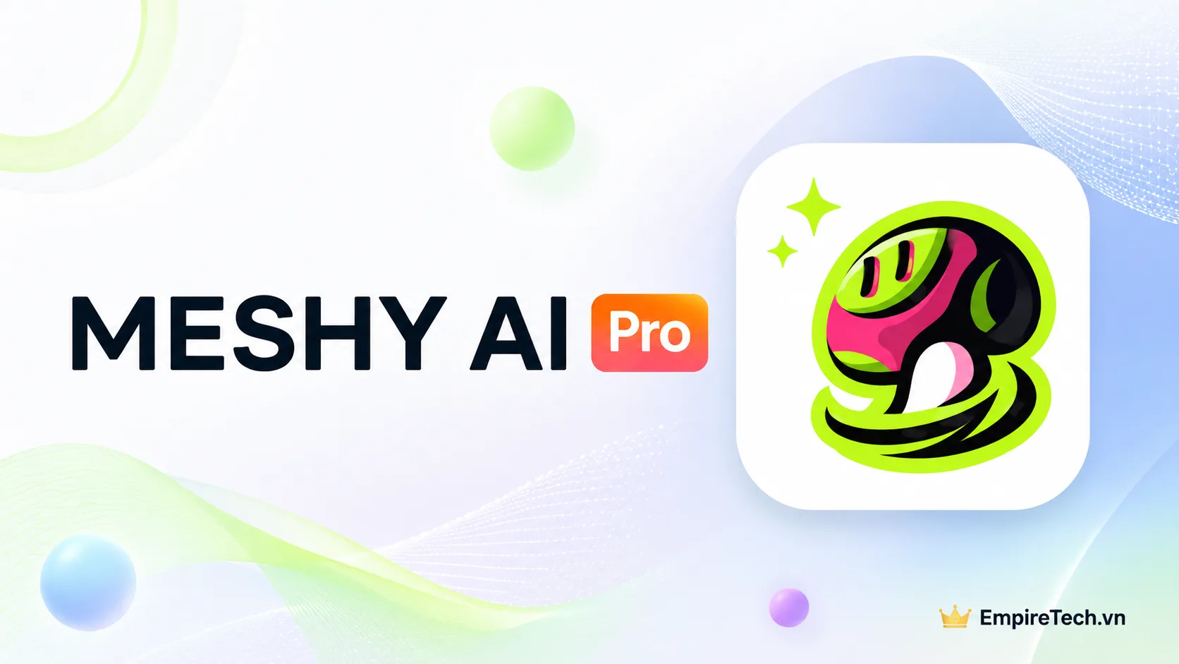 Meshy AI Pro - Ready account product image at EmpireTech
